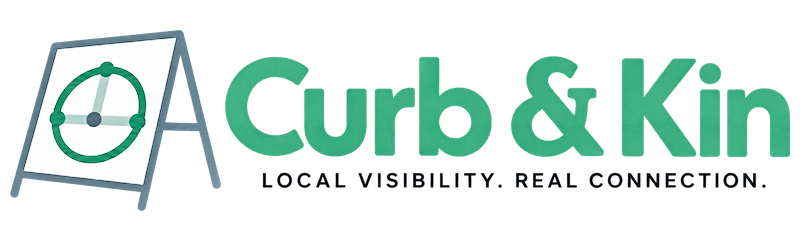 Curb & Kin — Local visibility. Real connection.